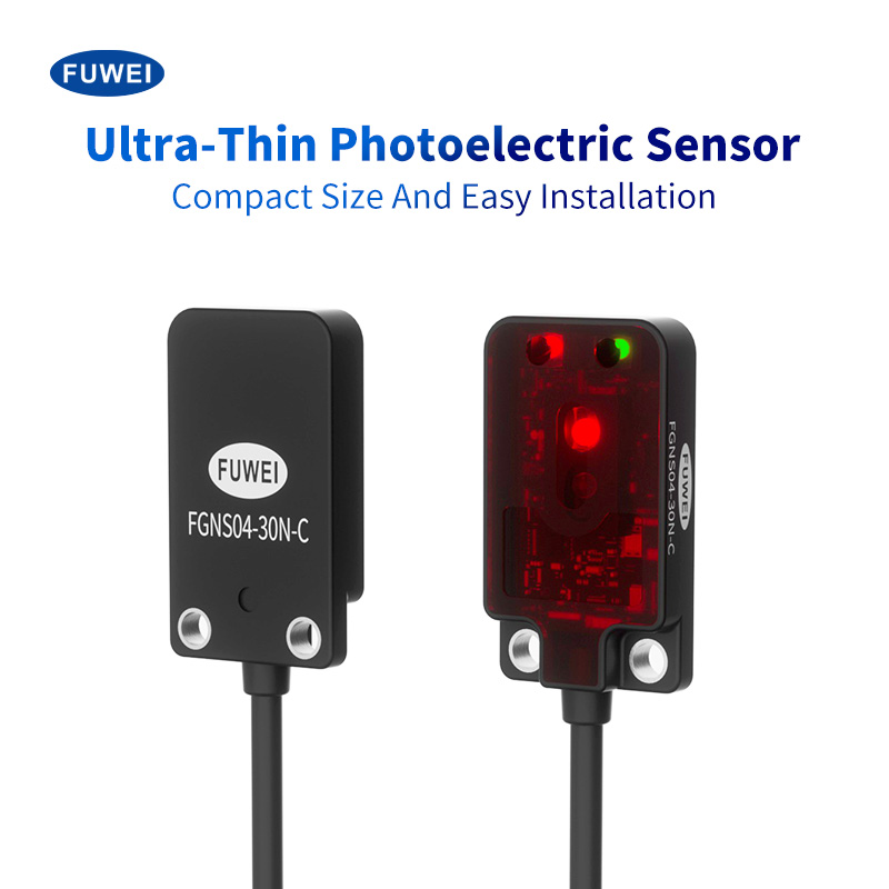 Sensor fotoelektrik ultra tipis FGNS04-30N-C: Memperkasakan Aplikasi Automasi Moden