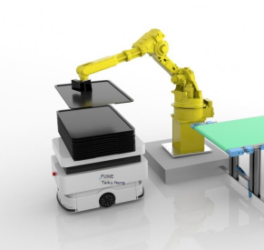 Visi 3D Panduan Pemuatan Automatik Lantai Kenderaan