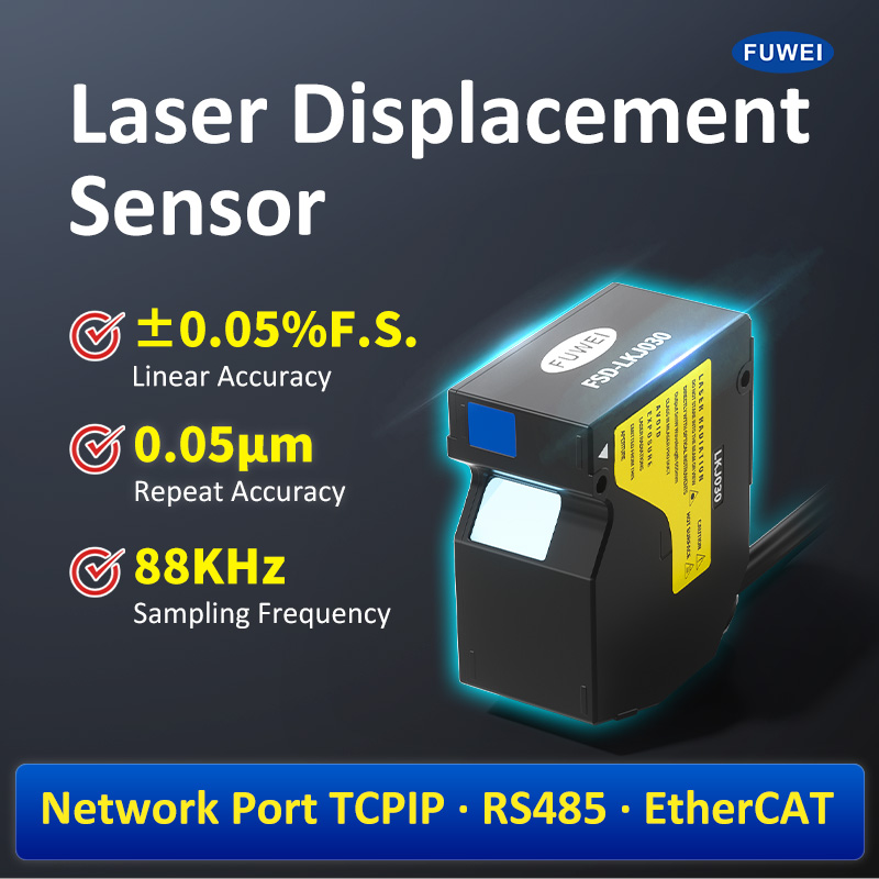 Pengukuran yang tepat masa depan perindustrian: Seri Sensor Pemindahan Laser Berkelajuan Tinggi Siri FSD dari Fuwei Electronics