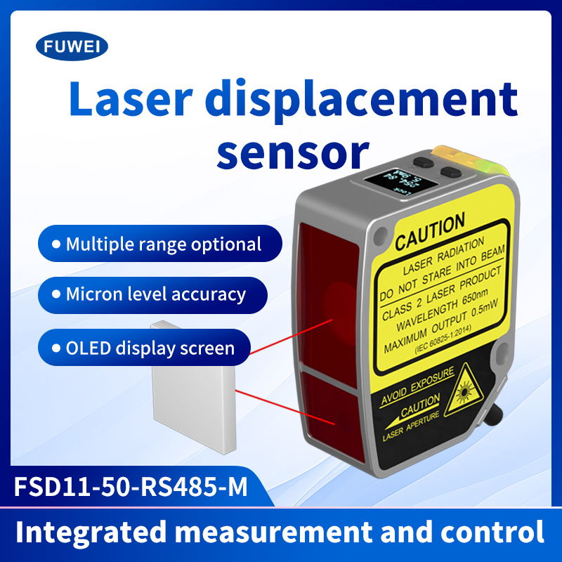 Sensor jarak jauh laser paparan digital OLED